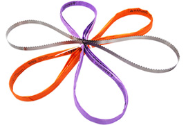 1651 mm meat and bone cutting butcher band saw blade for machine Fast cutting meat fish bone saw blade 65 inch 3T