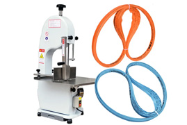 250 model high quality 1650 mm meat and bone fast cutting butcher band saw blade for machine Frozen food process meat Shop