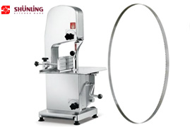 SHUN LING machine frozen meat and bone Fast cutting butcher band saw blade for machine Electric Food Shop 1650