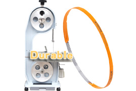 Yong kang Chuang biao 1650 mm meat and bone fast cutting butcher band saw blade for machine Frozen food process meat Shop