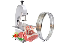 210 model bone sawing machine meat grinder and bone fast cutting butcher band saw blade for machine MADE IN ITALY